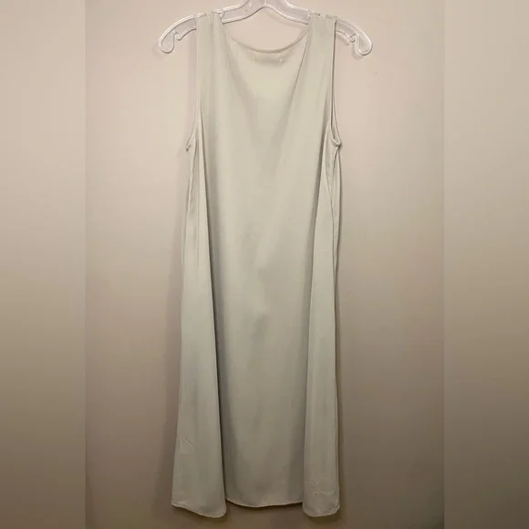 Oak + Fort Tan Beige Sleeveless Midi Dress - Picture 6 of 11